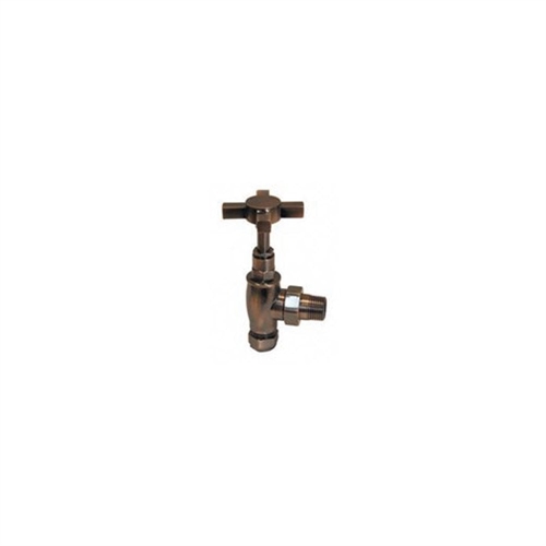 Traditional Antique Copper Radiator Valves (pair)